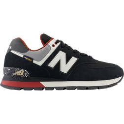 New Balance 574 - Black/White/Red