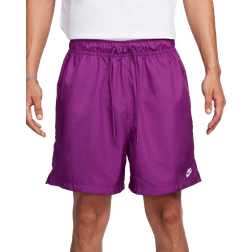 Nike Club Men's Woven Flow Shorts - Viotech/White