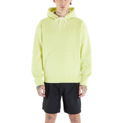 Nike Men's Solo Swoosh Fleece Pullover Hoodie - Luminous Green/White