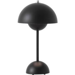 &Tradition Flowerpot VP9 Matt Black Table Lamp 11.6"