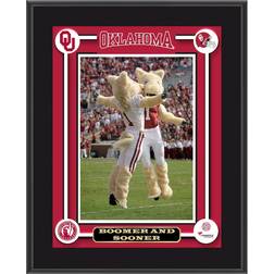 Fanatics Authentic Oklahoma Sooners 10.5" x 13" Boomer & Sooner Mascot Sublimated Plaque