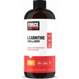 Force Factor L-Carnitine Liquid Orange 3000mg