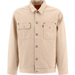 Levi's Sunrise Trucker Jacket - Beige/Khaki Railroad