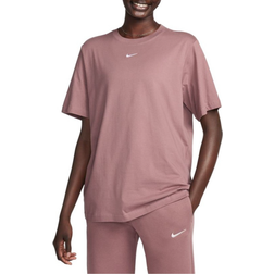 Nike Sportswear Essential Women's T-shirt - Smokey Mauve/White