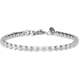 Caroline Svedbom Zara Bracelet - Silver/Transparent