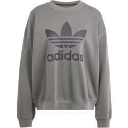 Adidas Washed Trefoil Sweatshirt - Black
