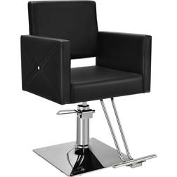 Costway Salon Chair Black Armchair 43.5"