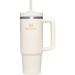 Stanley The Quencher H2.0 FlowState Cream Travel Mug 30fl oz