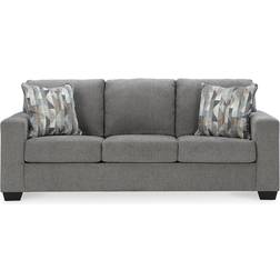 Signature Design Deltona Graphite Queen Sofa 85" 3 Seater