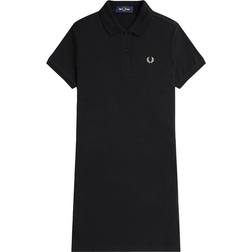 Fred Perry Shirt Dress - Black