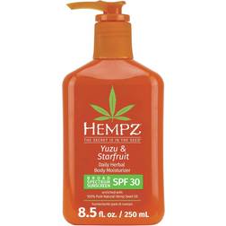 Hempz Daily Herbal Body Moisturizer Yuzu & Starfruit SPF30 8.5fl oz