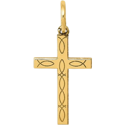 Zen Jewelz Cross Charm Pendant - Gold