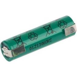 FDK-HR-AAU Ni-MH with Solder Lug Battery 1650mAh Compatible
