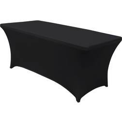 ABCCanopy Spandex Black Tablecloth Black (182.9x76.2)