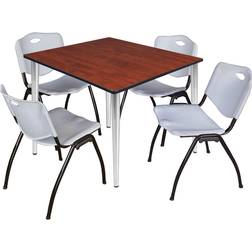 Regency Kahlo Cherry Dining Set 48x48" 5