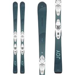 Head Easy Joy SLR 9 GW Skis Joy Pro Bindings 2024 - Blue Steel White