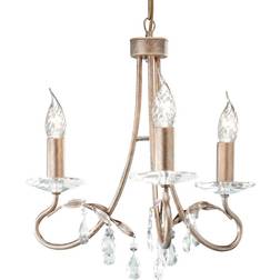 Elstead Lighting Christina Silver/Gold Pendelleuchte 36cm