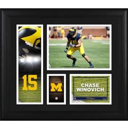 Fanatics Authentic Chase Winovich Michigan Wolverines Framed 15" x 17" Player Collage