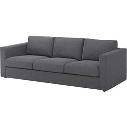 Ikea VIMLE Grey Sofa 241cm 3-Sitzer