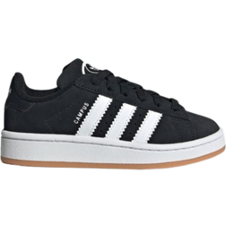 Adidas Kid's Campus 00s Comfort Closure Elastic Lace - Core Black/Cloud White/Gum