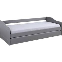 Inter Link Extendible Grey/White Sofa 208cm 3-Sitzer