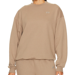 Alo Accolade Crewneck Pullover - Gravel