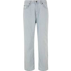 Karl Kani Small Signature Baggy Five Pocket Jeans - Bleached Blue