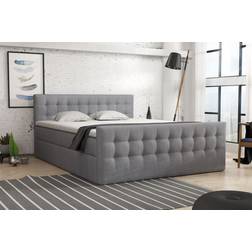 Fun furniture Anker Grey Boxspringbett 180x200cm