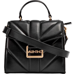 Valentino Oaxaca Quilted Flap Bag - Black