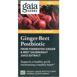 Gaia Herbs Ginger Beet Postbiotic 60 Capsules 60