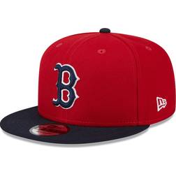 New Era Boston Red Sox m2024 Batting Practice 9FIFTY Snapback Hat - Red