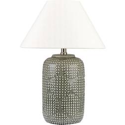 Beliani Mussel Grey/White Tischlampe 47cm