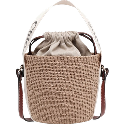 Chloé Small Woody Bucket Bag - Beige