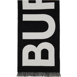 Dents Burberry Logo Wool Scarf