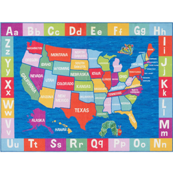 Home Dynamix Eric Carle USA Map Area 35x51"