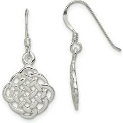 Zen Jewelz Celtic Dangle Earrings - Silver