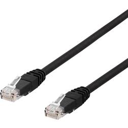 Deltaco U/UTP Cat6 RJ45 - RJ45 M-M 1m