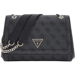 Guess Noelle 4g Logo Crossbody Bag - Black