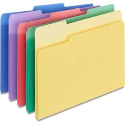 Quill 1/3-Cut Letter Size Heavy-Duty File Folders 50-pack