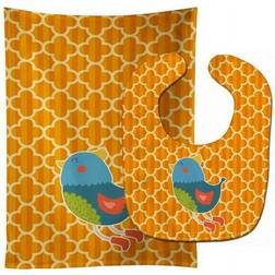 StationX Bird Baby Bib & Burp Cloth