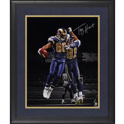 Fanatics Authentic Torry Holt St. Louis Rams Autographed Framed 16" x 20" Celebration with Issac Bruce Photograph