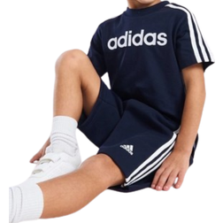 Adidas Linear T-shirt/Shorts Set - Navy