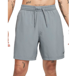 Nike Men's Form Dri-FIT 7" Unlined Versatile Shorts - Smoke Grey/Black