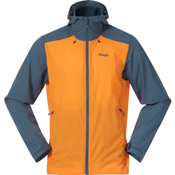 Bergans Men's Skar Light Windbreaker Jacket - Cloudberry Yellow/Orion Blue