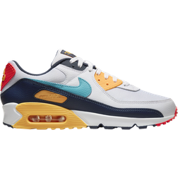 Nike Air Max 90 M - White/Thunder Blue/Racer Pink/Dusty Cactus