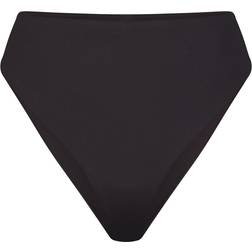 SKIMS Signature Swim Mid Waist Bottom - Onyx