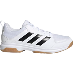 Adidas Junior Ligra 7 Indoor Shoes - Core Black/Cloud White/Core Black