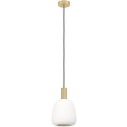 Eglo Manzanares Opal/Brushed Brass Pendelleuchte 22.5cm