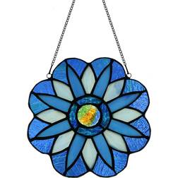 Karhuimoyi Tiffany Style Sun Catchers Blue Decoration