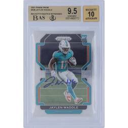 Panini America Jaylen Waddle Miami Dolphins Autographed 2021 Rookie Card